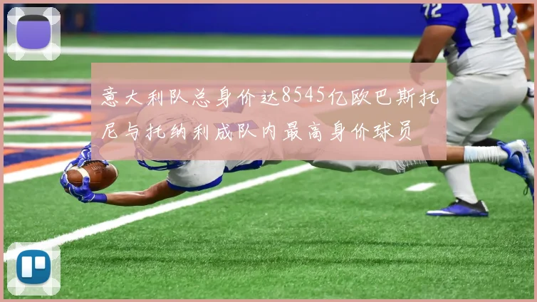 意大利队总身价达8545亿欧巴斯托尼与托纳利成队内最高身价球员