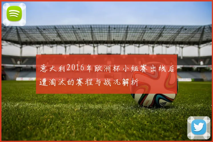 意大利2016年欧洲杯小组赛出线后遭淘汰的赛程与战况解析